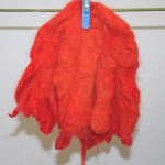 Felted roving. Felted roving.