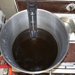 First extraction dye water First extraction dye water