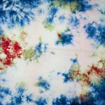 Beautiful Hand Dyed Shibori on Cotton