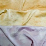 Tea and Lavender Hand Dyed Silks